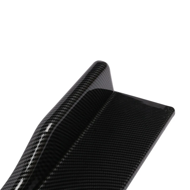 78.7" 2M CARBON FIBER Side Skirt Splitter Lower Lip FOR Audi A3 S3 A4 S4 A5 S5 Foto 3 de 4