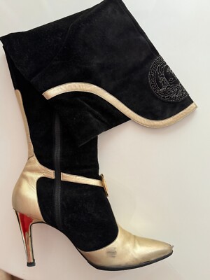 Gianni Versace Leather boots 40EU Leather 1994