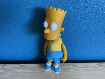 Bart Simpson Puppe 1990 Dan Dee & Homer Mutant Fish Doll - the simpsons