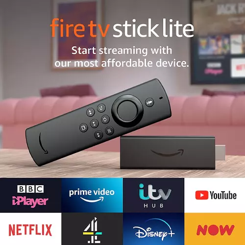 Certified Refurbished Fire TV Stick with Alexa Voice Remote (includes TV controls), HD streaming device