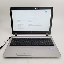 HP ProBook 450 G3 Core i5 6200U 2.3GHz 12GB RAM No HDD 15.6" -  BOOT TO BIOS