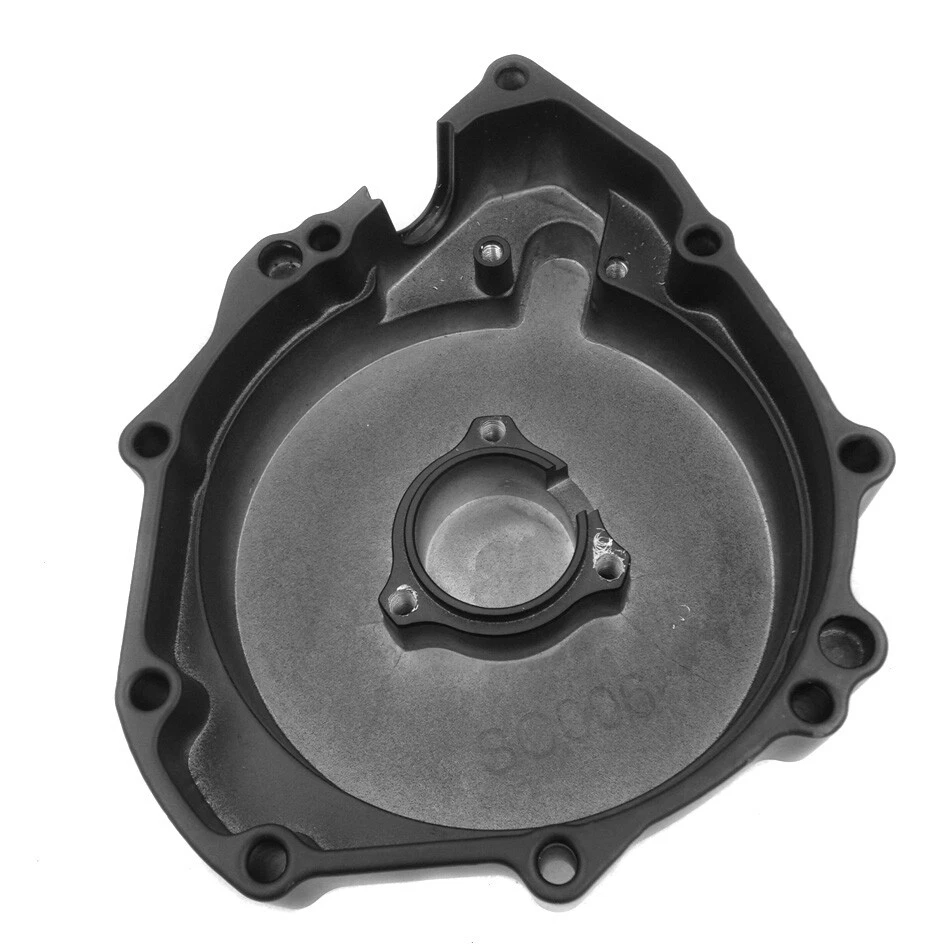 Engine Stator Cover For Suzuki GSXR1300 Hayabusa 1999-2020 Black Left Side - Image 3 of 4