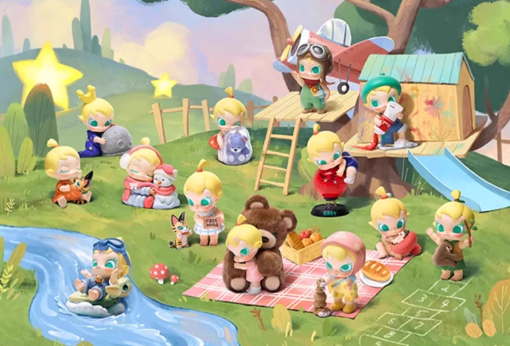 Molly Golli ペグ人形付きアメリカThe Toy Store別注品 Authentic Baby Molly My Huggable Discovery Series Blind Box