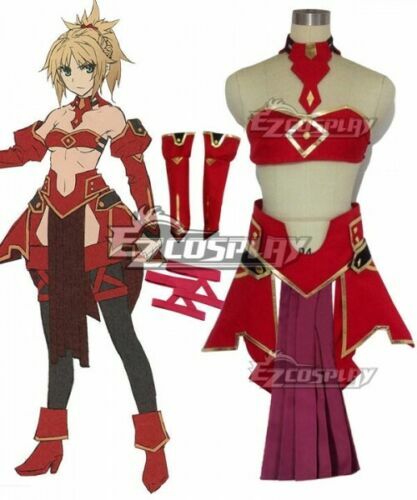 Fate Apocrypha Saber of Red Mordred Cosplay Costume & | eBay