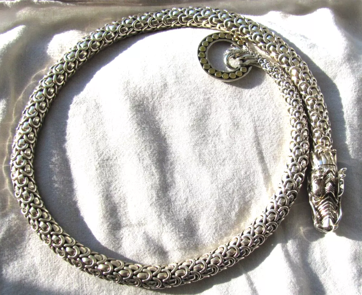 John hardy cheap naga necklace