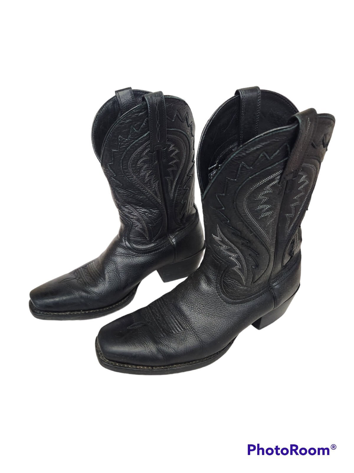 Mens Ariat Black Legend Phoenix 10010938 Western Cowb… - Gem
