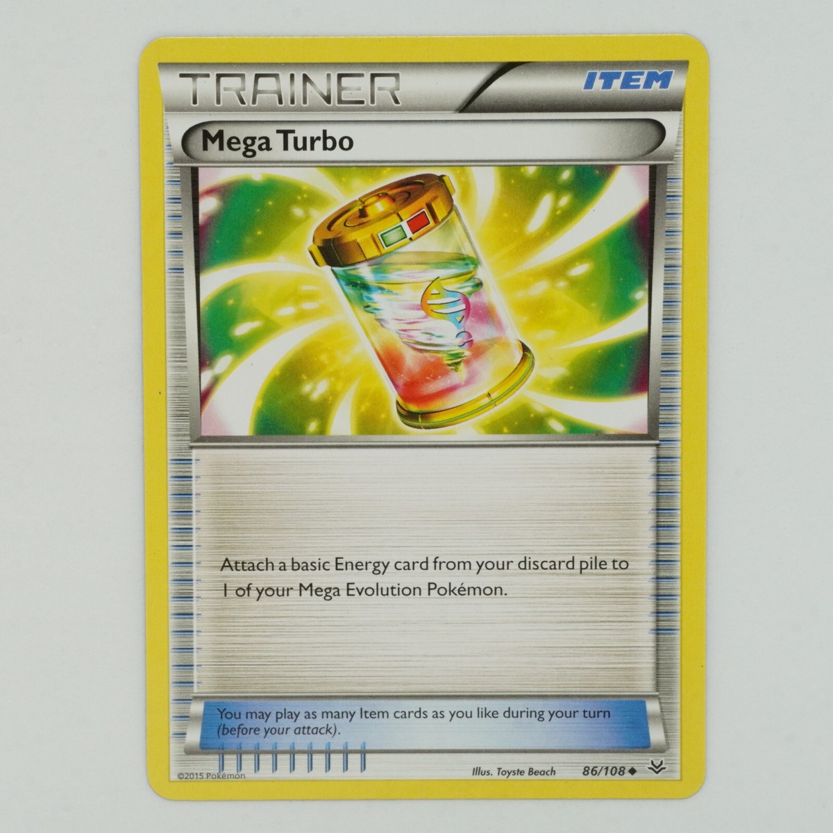 Mega Turbo 86/108 Uncommon XY: Roaring Skies Pokemon Card | eBay