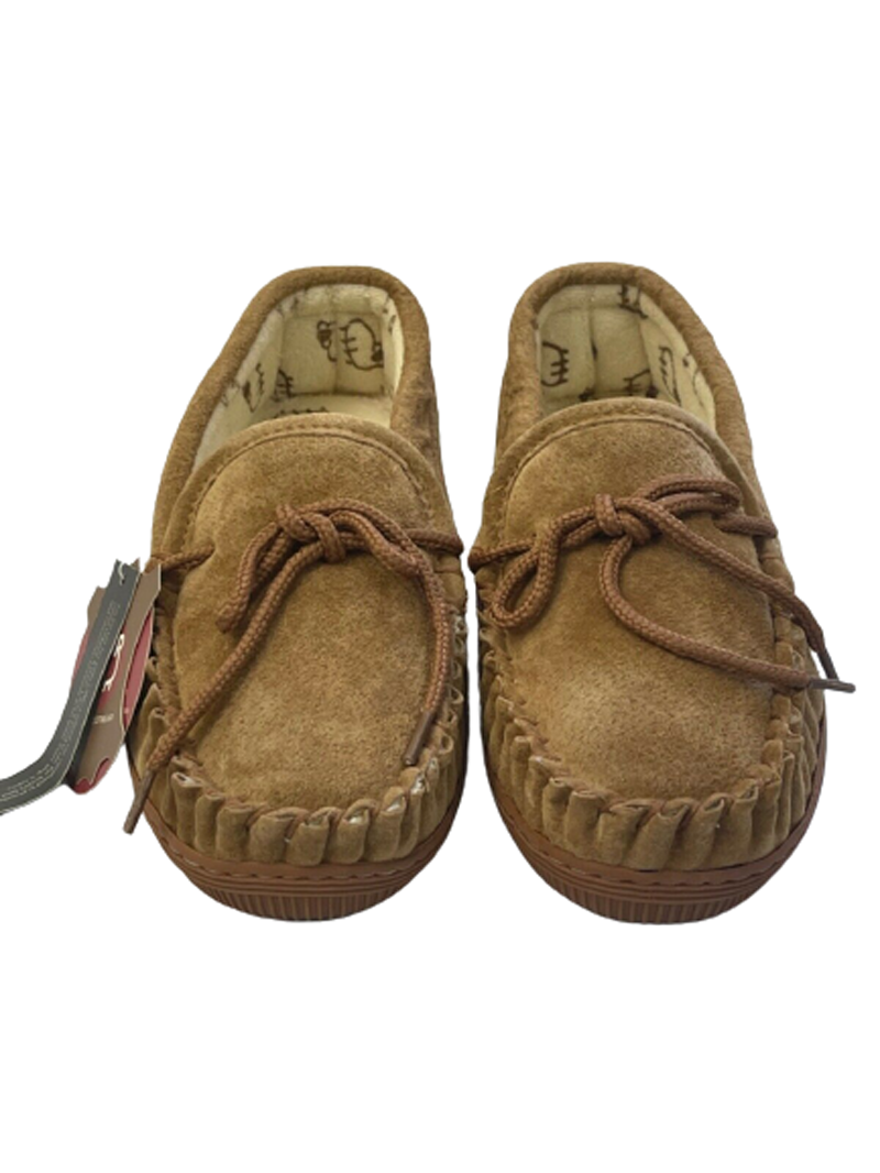Lamo Lady's Moccasin Women's Chestnut Slipper P603W Size