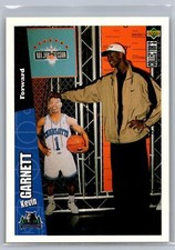 Kevin Garnett Rookie Card RC 1997 Upper Deck Collector's #89 Timberwolves Cards. rookie card picture