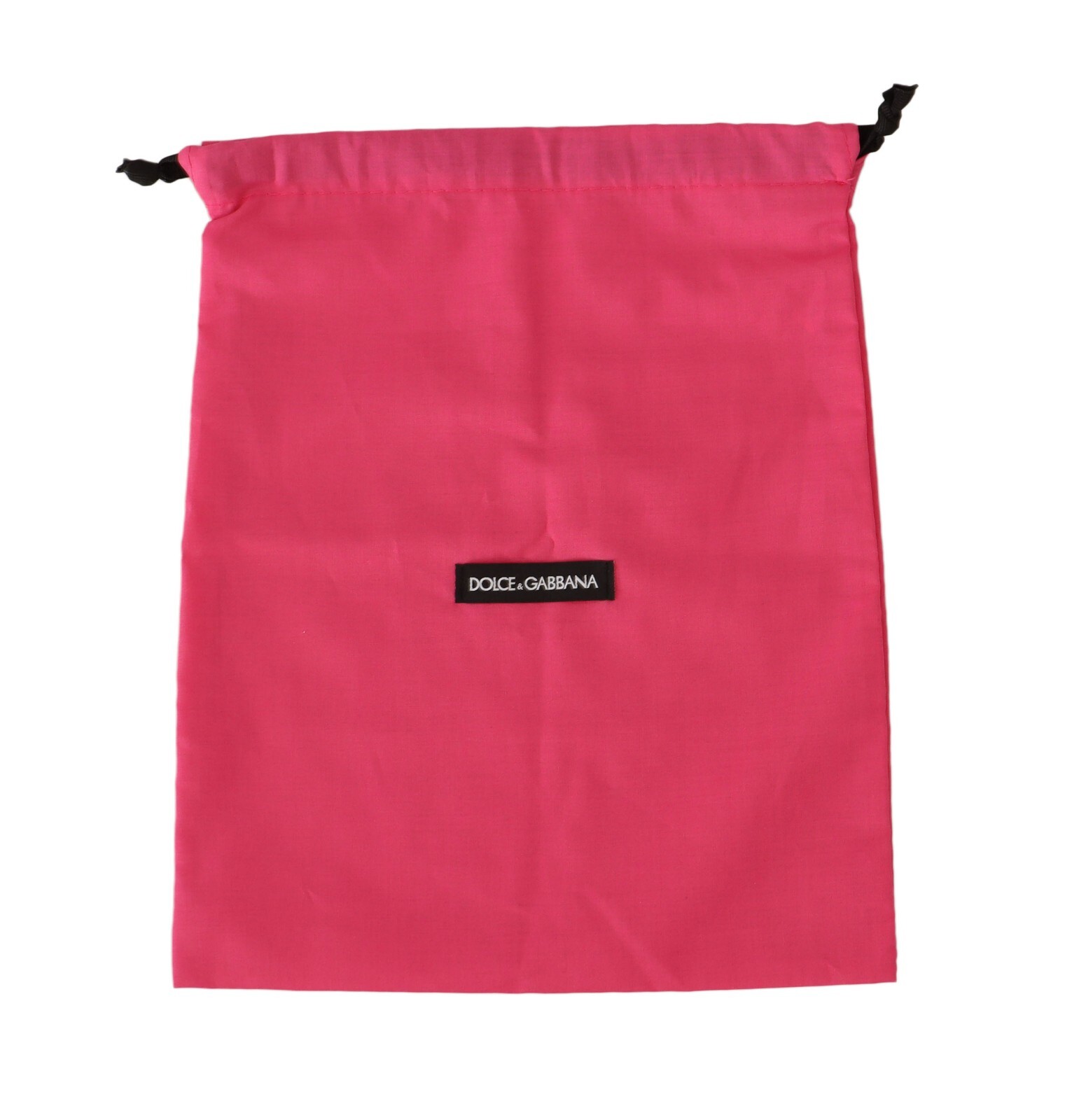 DOLCE - GABBANA Сумка-пылесборник Розовая однотонная сумка для обуви на шнурке 25см x 32см 4390₽