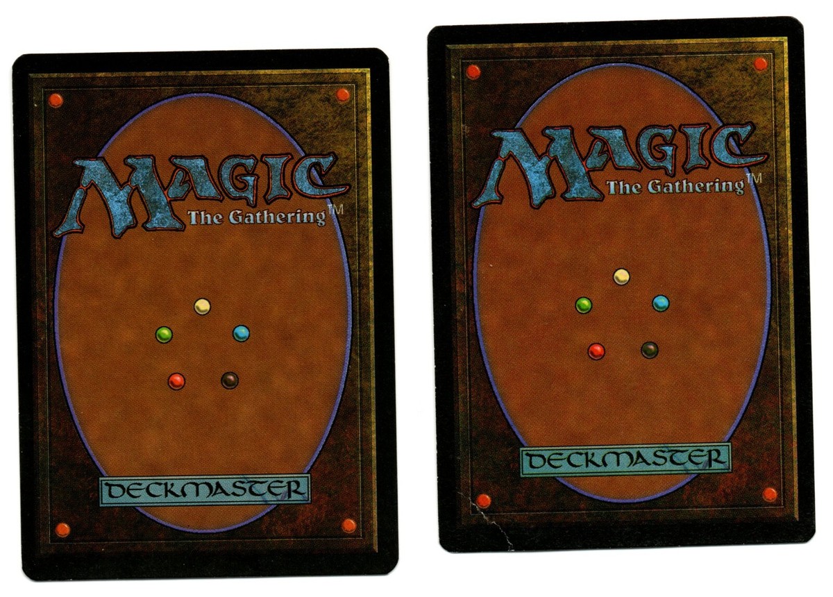2x MTG Stone Rain - Revised Edition - Regular Common - LP - Single