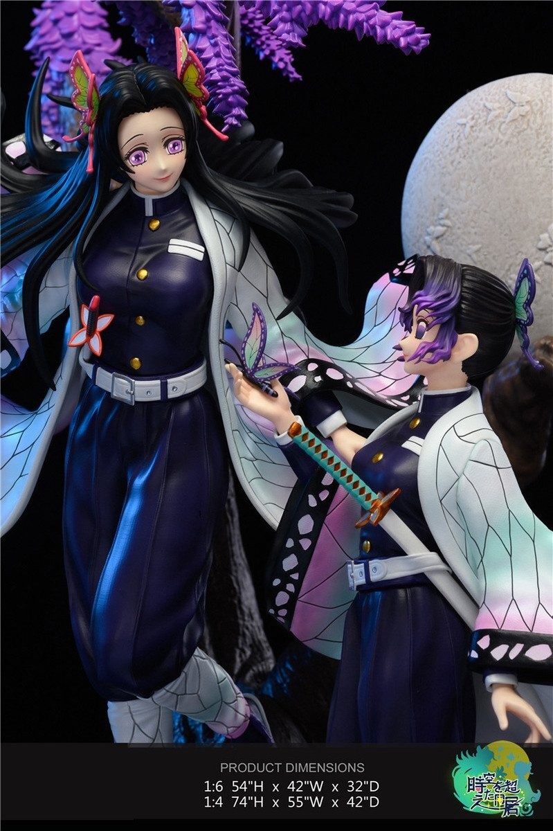 kanae 1/4 & 1/6 Scale Kochou Shinobu & Kochou Kanae with LED