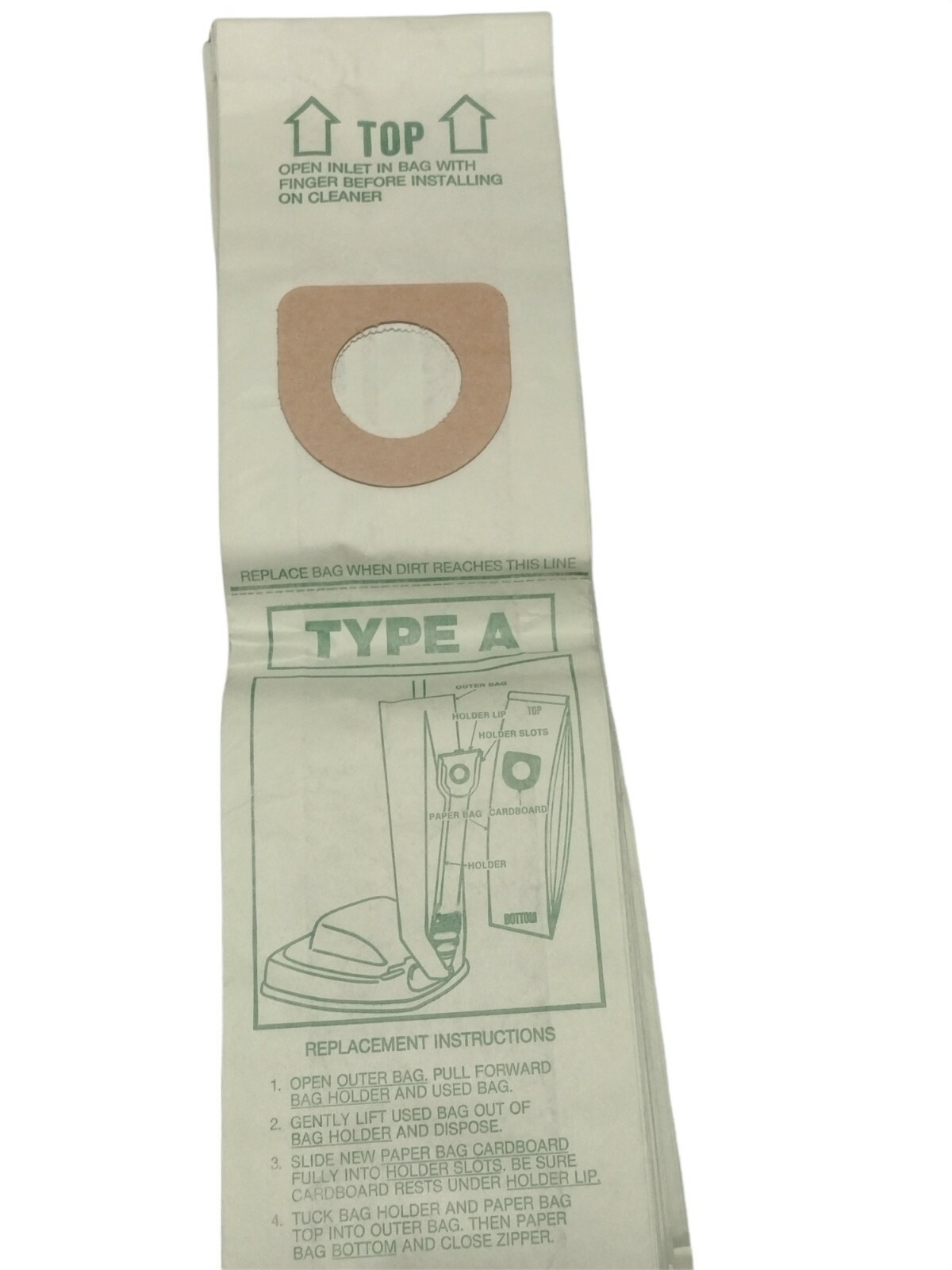 Hoover Upright Type A Vacuum Bags Value Qty10 Model 2323 VTG Kenmore