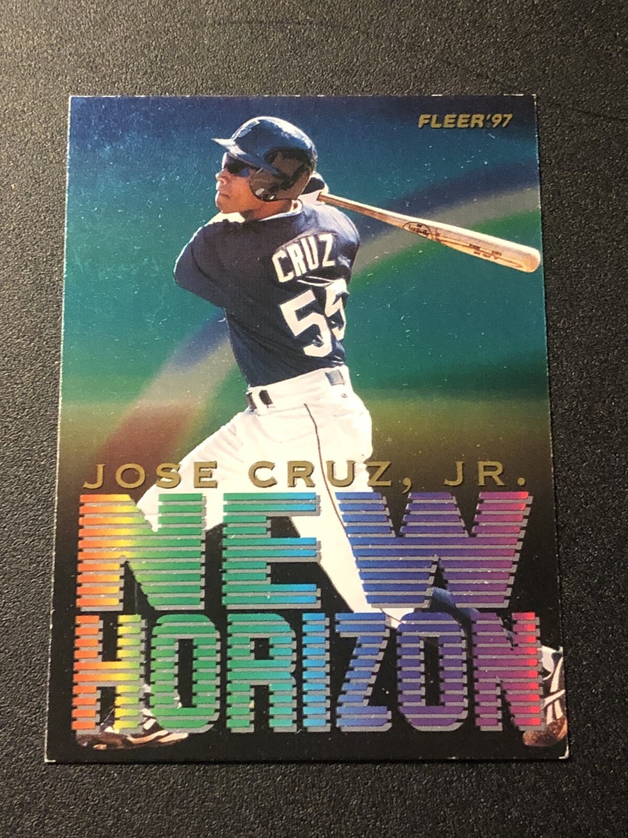 1997 Fleer New Horizon Jose Cruz Jr #2 Rookie RC | eBay