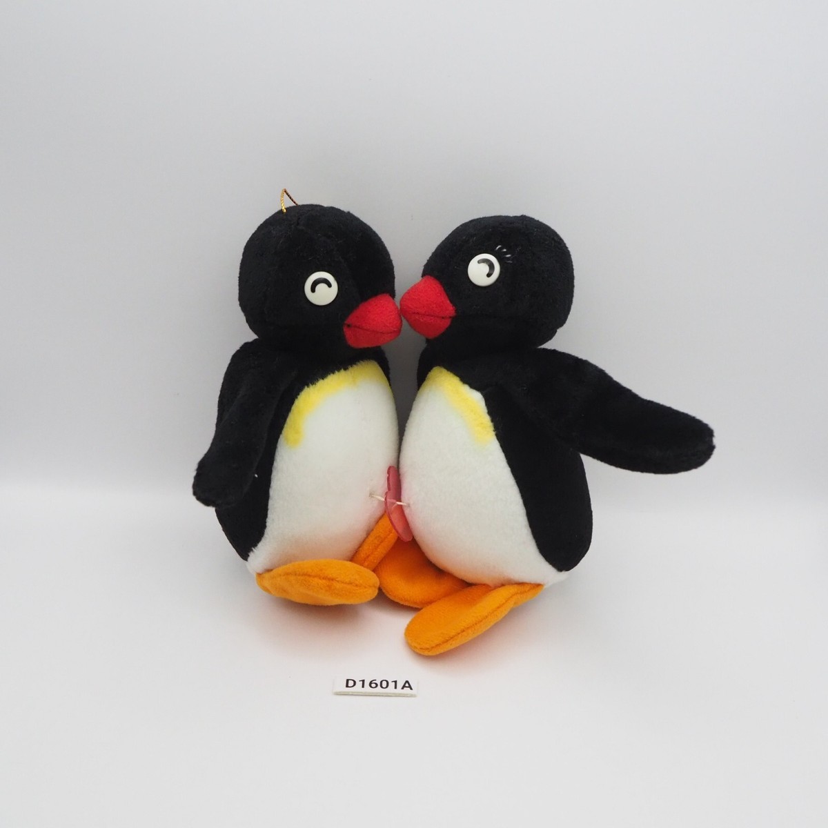 1996 当時物　VINTAGE　PINGU　パパ　フィギュア Vintage Bandai Pingu Family Figure Set w/ Box Japan 3.1in