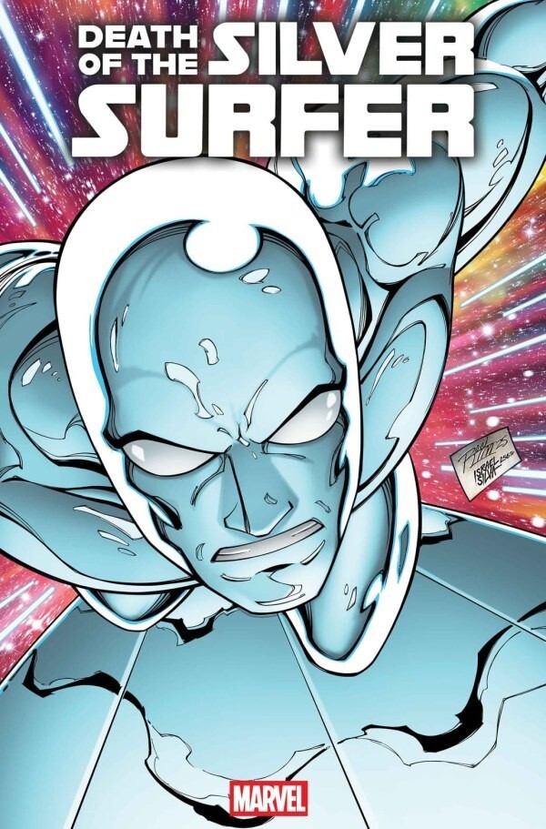 DEATH OF THE SILVER SURFER 1 RON LIM FOIL VARIANT NM 2025 | eBay