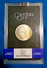 1884-CC Morgan Silver Dollar NGC GSA Hoard MS63-Colorful Observe Toning OGP
