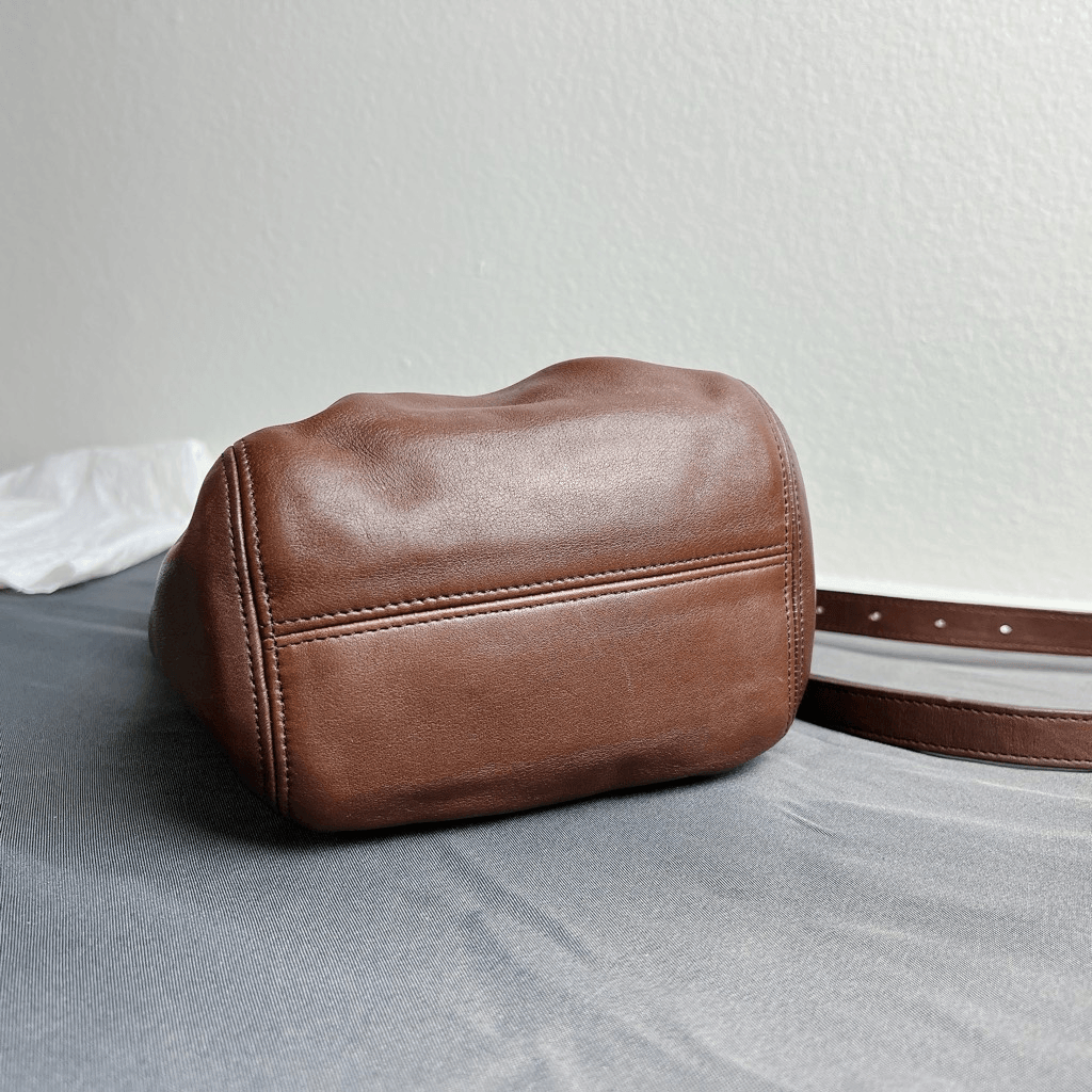 OLD COACH Soho Belted Pouch Brown