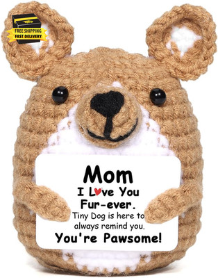 Funny Dog Gifts for Mom from Daughter Son, Mothers Day Birthday I Love You Handm