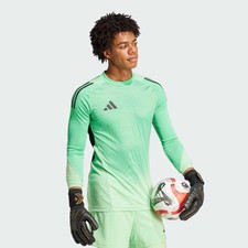 NEW $120 ADIDAS TIRO 25 PRO LONG SLEEVE GOALKEEPER JERSEY GLORY MINT JP4369 XL