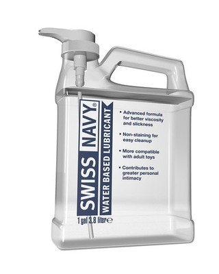 Swiss Navy Premium Water Lubricant - Viscosity & Slickness Smooth Glide Sex Lube