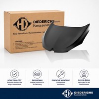 Motorhaube Diederichs 4465000 FÜR Renault