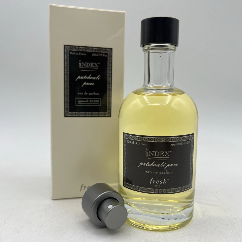 Свежая чистая парфюмированная вода Patchouli 100 мл iNDEX Франция снятая с производства РЕДКАЯ НОВАЯ - Изображение 2 из 4
