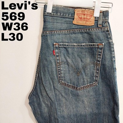 リーバイス569 Levis W36 ダークブルーデニム 青 00s 13517 Levis 569 W36 Dark Blue Denim 00S 13517 | eBay
