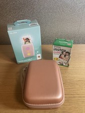 Fujifilm Instax Mini Link 3 Mobile Photo Printer Boxed pink W Film&case working