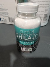 PLANT.O NUTRITION Fulvic Acid Shilajit 10000mg 90 Caps Maximum Potency USA Made