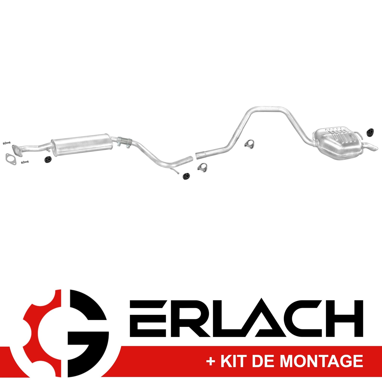 Échappement silencieux Ford Mondeo 1.6 1.8 pot de rechange pour berline et break essence