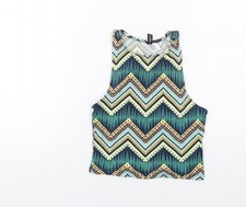 Damen-Tanktop UK-Gr&ouml;&szlig;e S H&M Mehrfarbig Camisole