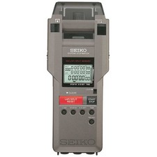 SEIKO SVAS013 Gray Stopwatch Printer S149 Quartz Sports Track Stop Watch Japan