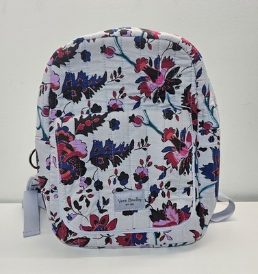 Vera Bradley All Day Simple Backpack & 2 Wallets Vineyard Floral 