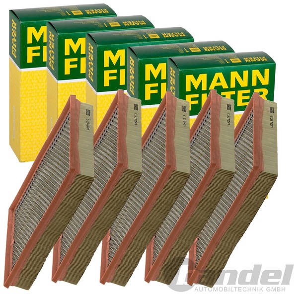 5X Mann-Filter C 33 189/1 Luftfilter 5-STÜCK!-image