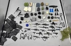 Lot of 100 Vintage GI Joe & Cobra Weapons & Accessories Star Wars Mixed