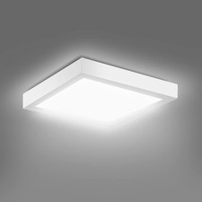 Image of EXTRASTAR LED Ceiling Lights, 12W 1020LM Modern Square Flush White 