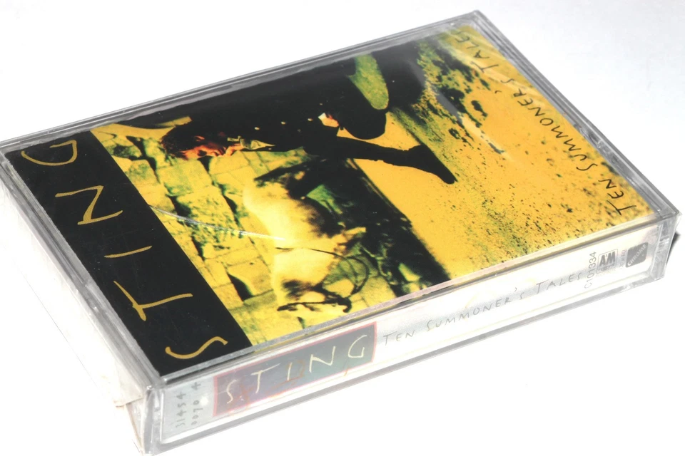 Sting - The Summoner's Tales (Cassette Tape 1993) Rock Pop NEW SEALED - Image 3 of 4