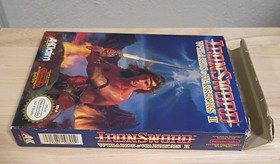 IronSword: Wizards & Warriors II (Nintendo Entertainment System, 1989) CIB