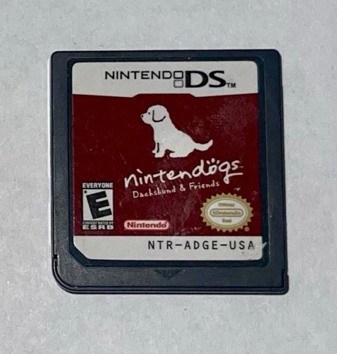 Nintendogs Dachshund & Friends Nintendo DS Authentic Cart Only  Tested Working