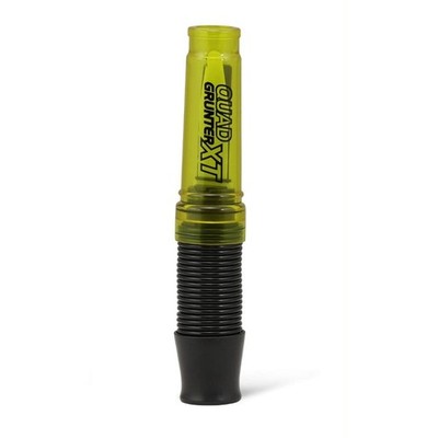Hunters Specialties Quadgrunter XT 2 Deer Call 100199 Adjustable Black Yellow