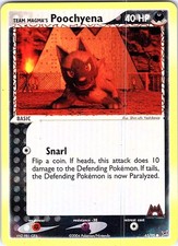 Team Magma's Poochyena Common Team Magma vs Team Aqua 65/95 NM on eBay