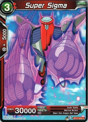 Super Sigma Common Ultimate Squad BT17 022 NM