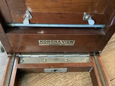 Antique Gundlach Korona View Portrait 4X5” Mahogany View Camera