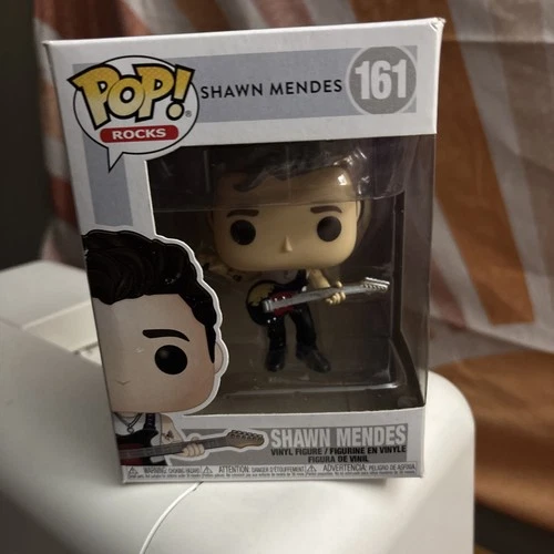 Funko Pop! Rocks Shawn Mendes #161 Vinyl Figure Vaulted (Slight Box Damage)