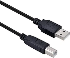 USB B to USB A Cable Compatible with Studio Condenser Mic 10ft