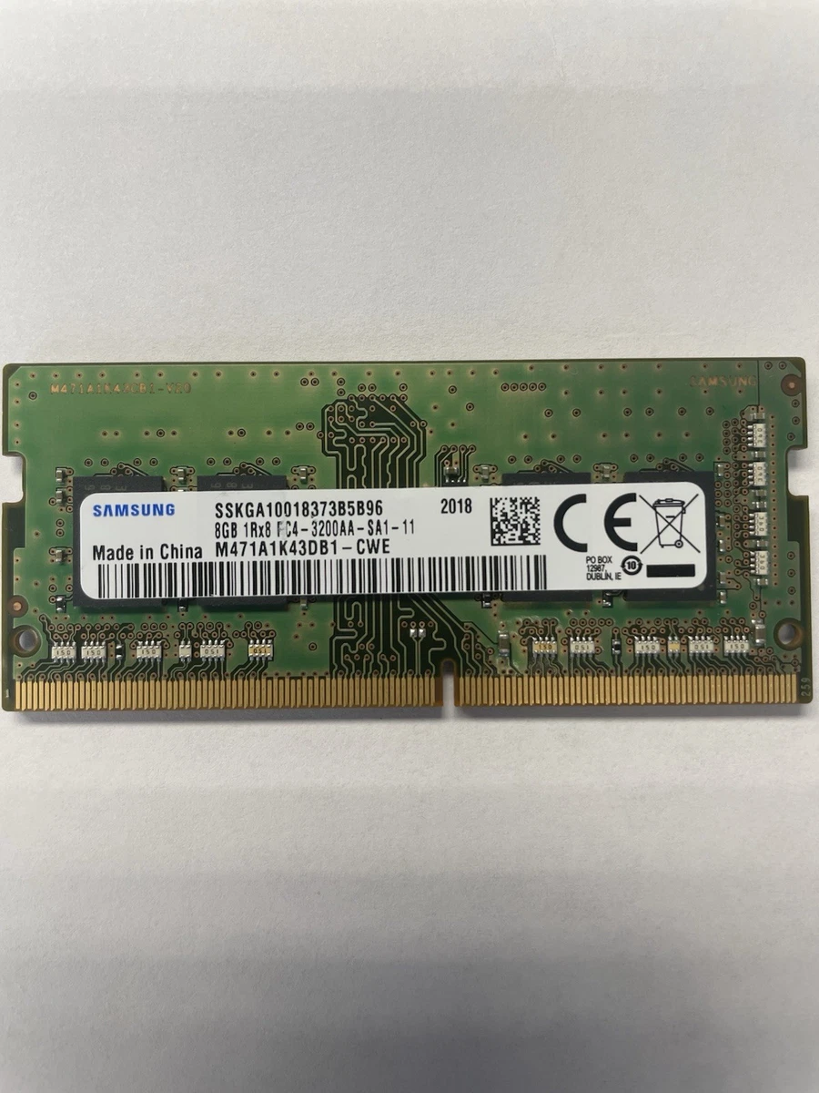 Samsung DDR4 SDRAM 8 GB Total Capacity Memory (RAM) for sale | eBay