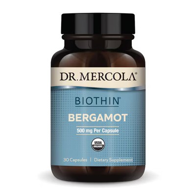 2 X Dr. Mercola Biothin Bergamot -- 500 mg - 30 Capsules
