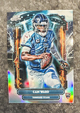 2025 Topps Cosmic Chrome Football Cam Ward Extraterrestrial Talent ET-1 RC