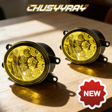 Yellow Fog Lights Driving Bumper Lamps Leftright- Fits Toyota Tacoma 2012-20 Yellow Fog Lights Driving Bumper Lamps Leftright- Fits Toyota Tacoma 2012-20